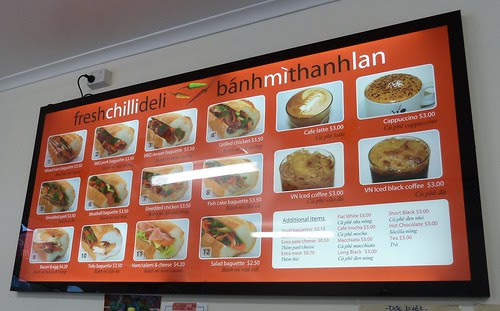 fresh chilli menu