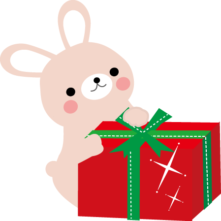 プレゼント メッセージカードの挿絵のイラスト 無料イラスト フリー素材