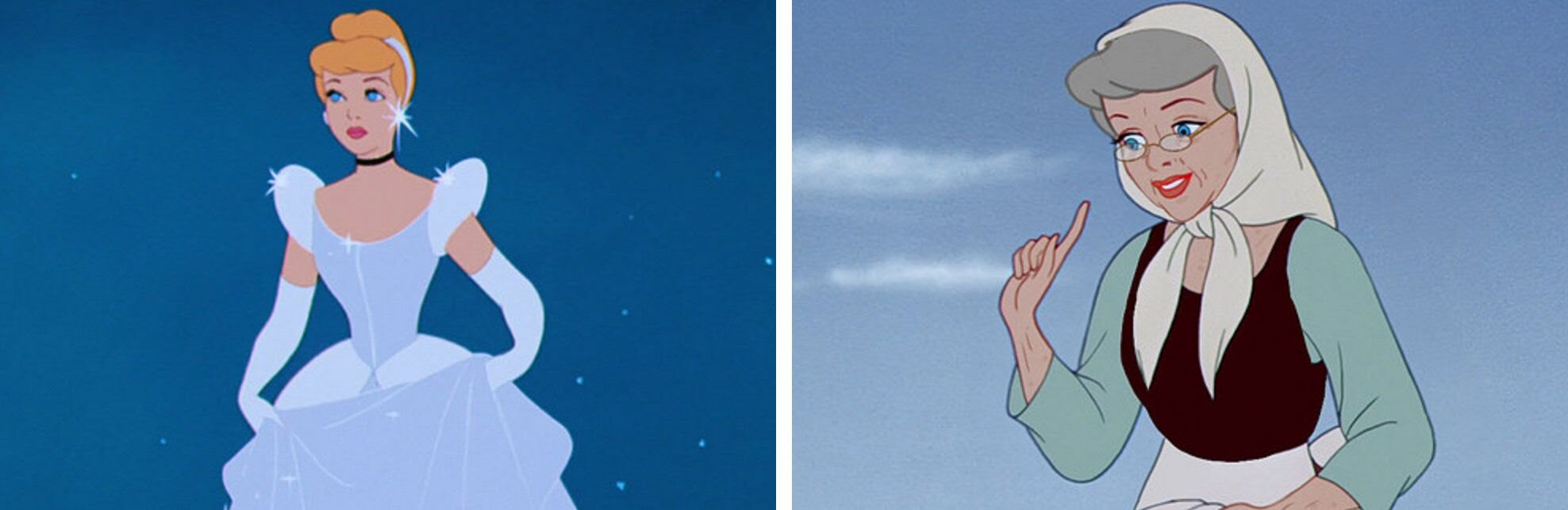 ディズニープリンセス達をおばあちゃんにしてみたらみんな良い感じだった