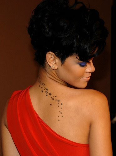 Rihanna Star Tattoo Template. Rihanna Star Tattoo