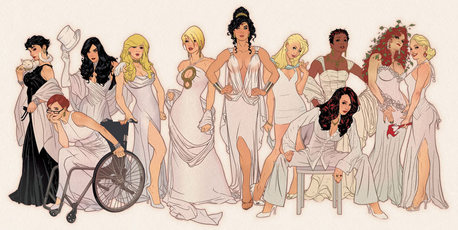 catwoman comic covers. Adam Hughes Women of DC Comic