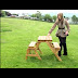 2 In 1 Bench Sbd Table : This bench offers space for 2 people and is suited for the dining room and the reception area.