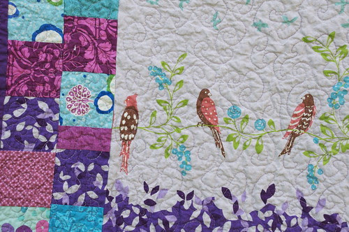 Love Birds, centre panel