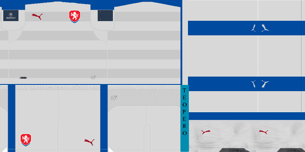 PES 2013 Czech Republic EURO 2016 Away Kits by teopero
