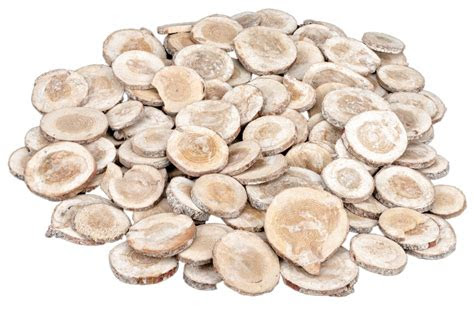 holzscheiben rund weiss kg  cm