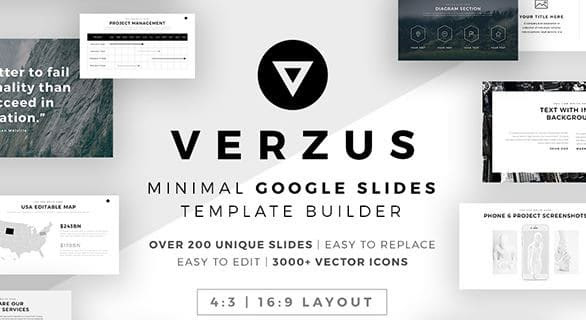 verzus-minimal-google-slides-template