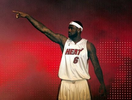 lebron james heat pics. LeBron James Heat introduction