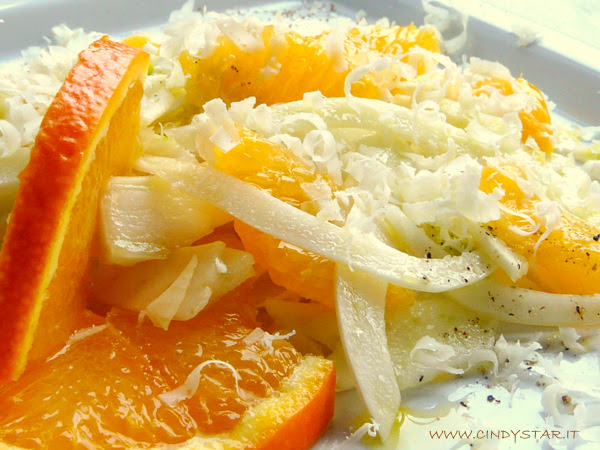 insalata finocchi e arance