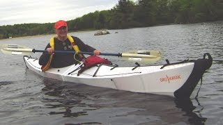 HOMEMADE ORU KAYAK TEST - VEA MAS VIDEOS DE CHABELOS 