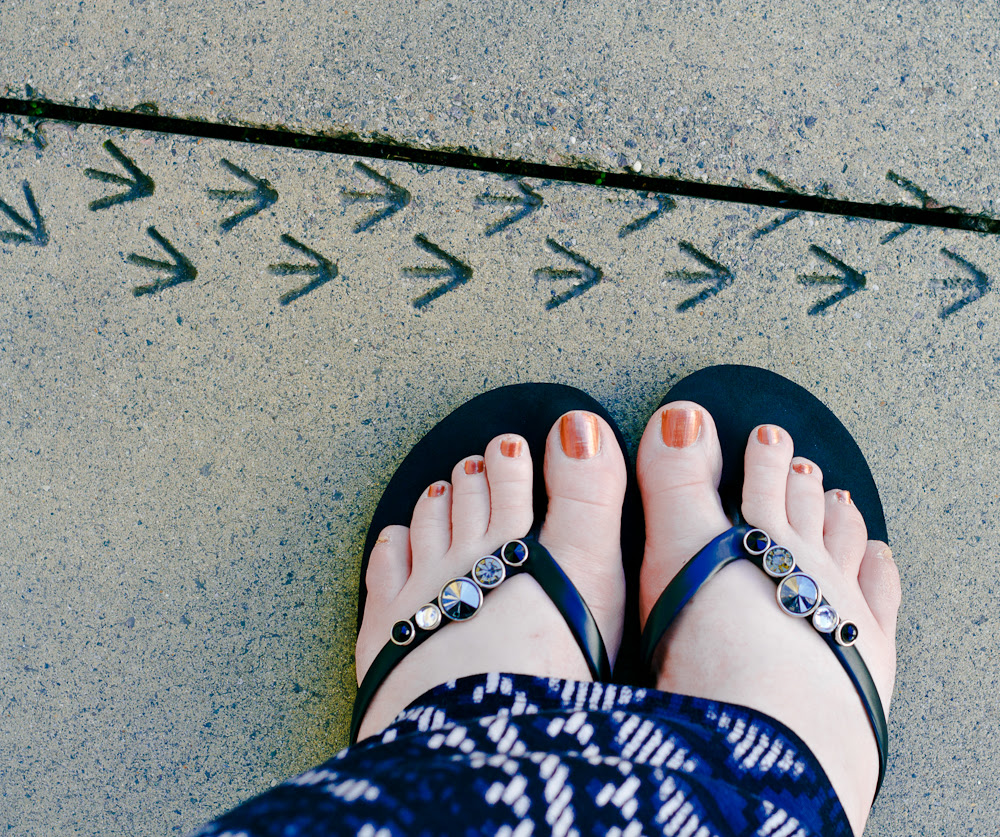 Footprints...