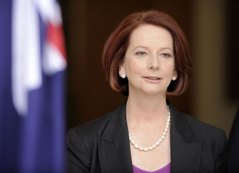 happy new year from julia gillard 2011. Prime Minister Julia Gillard