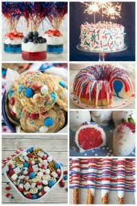 24 Red White And Blue Desserts