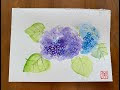 紫陽花 水彩画 壁紙 185737