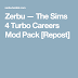Sims 4 Mod Turbo Careers - Lots related to turbo careers mod outside the gallery?