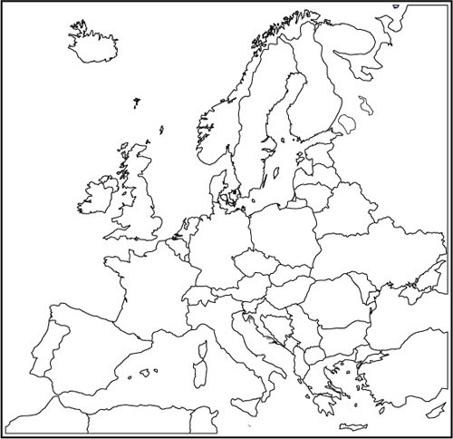 ヨーロッパ地図 無料 旅行情報 時刻 天気 国旗 Map Of Europe