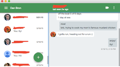 Google Hangouts Browser Extension Select Which Account to Use