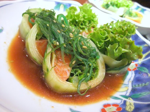 Salmon Cucumber Maki