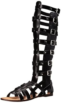 Amazon: Madden Girl Women's Penna Gladiator Sandal: Shoes
