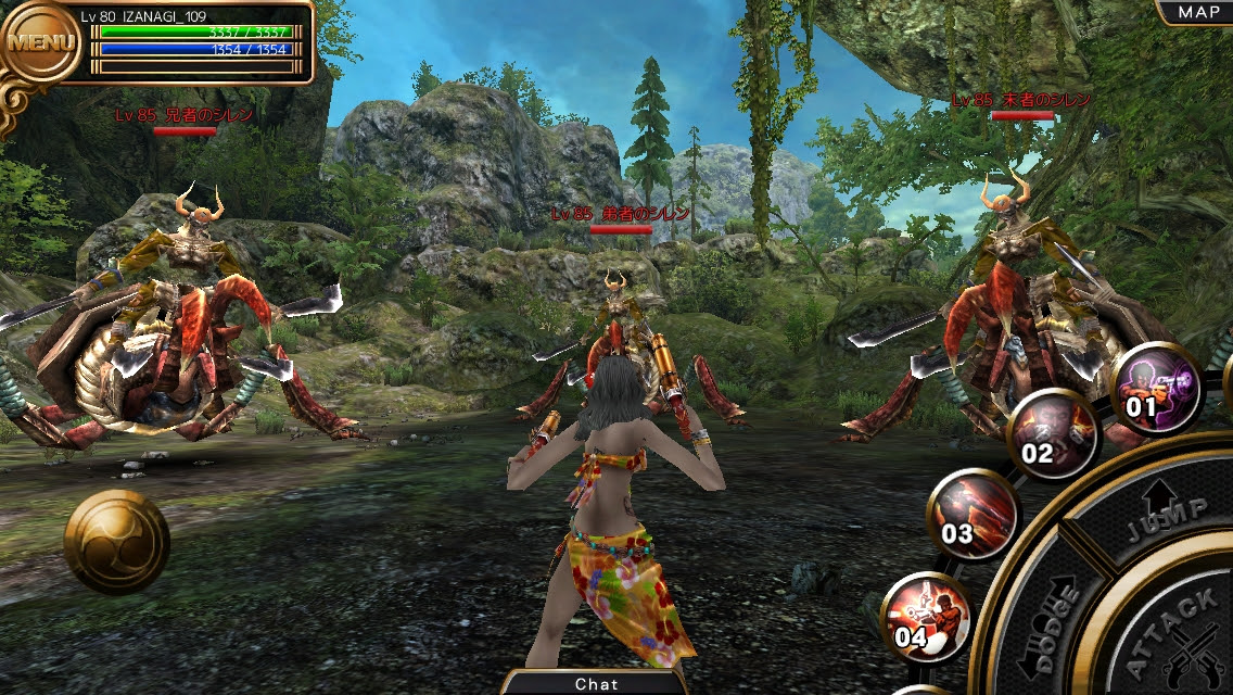 イザナギオンライン Iphone対応スマートフォン向け忍者アクション オンラインrpg