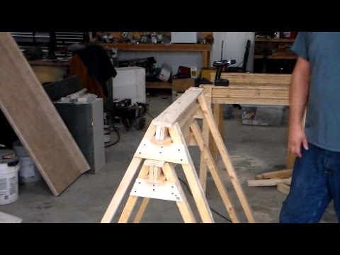 Cheap sawhorses