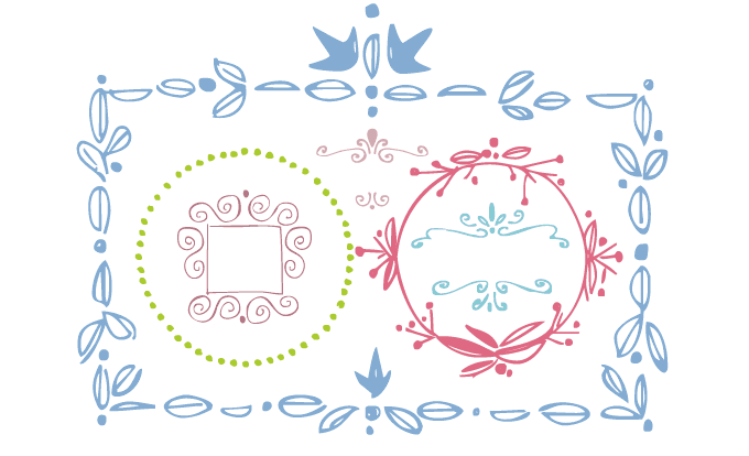 frames and borders. Frames and Borders font sample