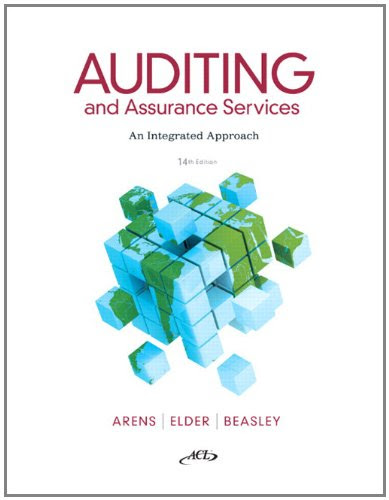 Auditing and Assurance Services (14th Edition)