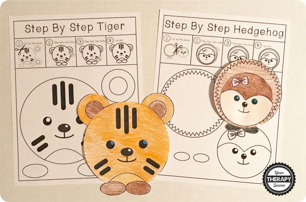 Here is a gratis footstep yesteryear footstep tiger circle projection  Info Step By Step Tiger Circle Scissor Project – Free