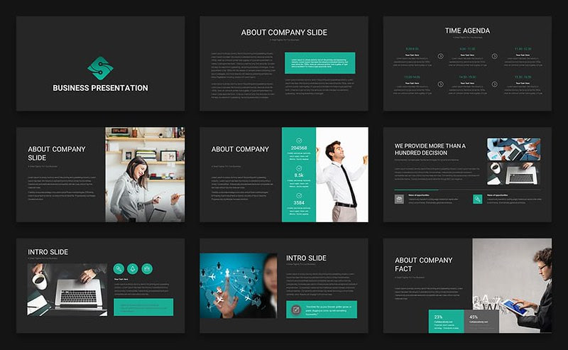 Business presentations ppt