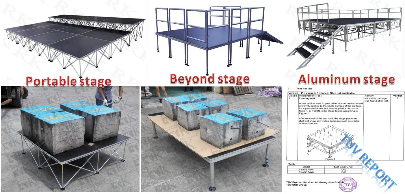 RK all kinds of portable stage rental and sale RK all kinds of portable stage rental and sale