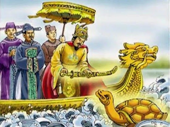 Lê Lợi và rùa Kim Quy