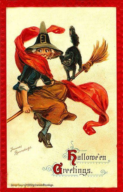 Vintage Halloween Card