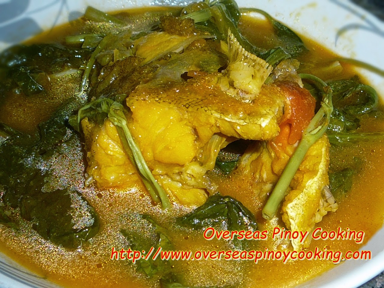 Sinigang na Maya-maya sa Miso
