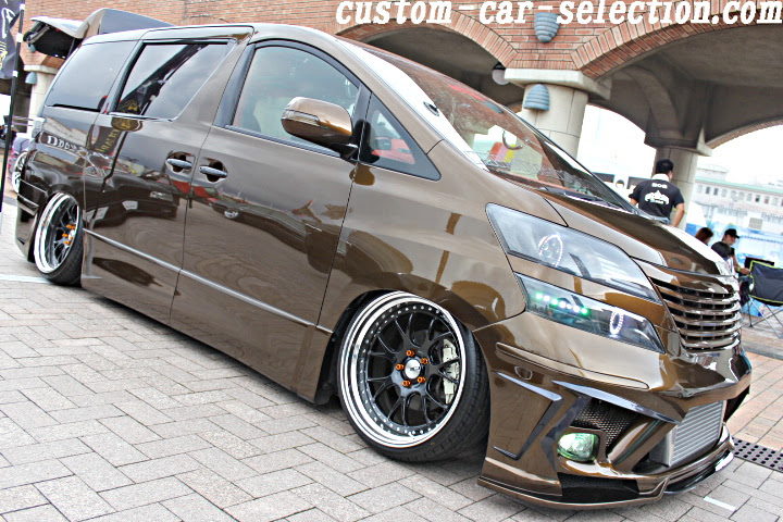 地を這うように走りたい その想いで男気ある攻めの姿勢を見せるヴェルファイア Ccs Custom Car Selection