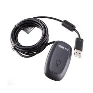 XBOX 360 PC Wireless Gaming Receiver Black for Windows