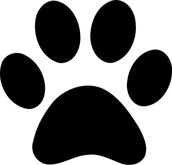 Download Paw Print Free vector in Open office drawing svg ( .svg ) vector illustration graphic art design ...