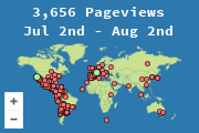 Locations of visitors to this page
