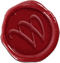 Waxwing Wax Seal Logo