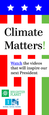 Climate Matters: watch the videos that will inspire our next president