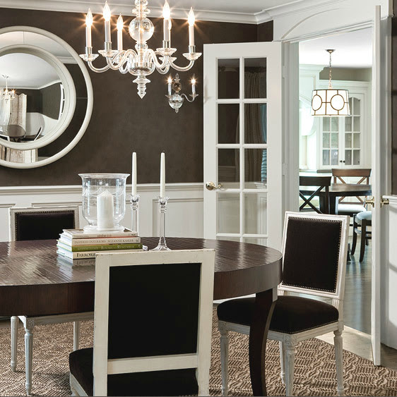 Dining Room Wainscoting - Contemporary - dining room - Carter ...