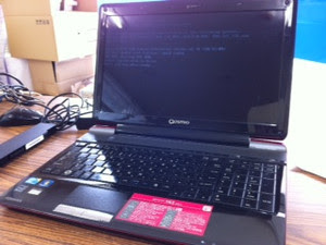 東芝 Qosmio V65 86ls ハードディスクが認識しない Insert System Disk In Drive 金沢市のパソコン修理専門店 Pcr Service