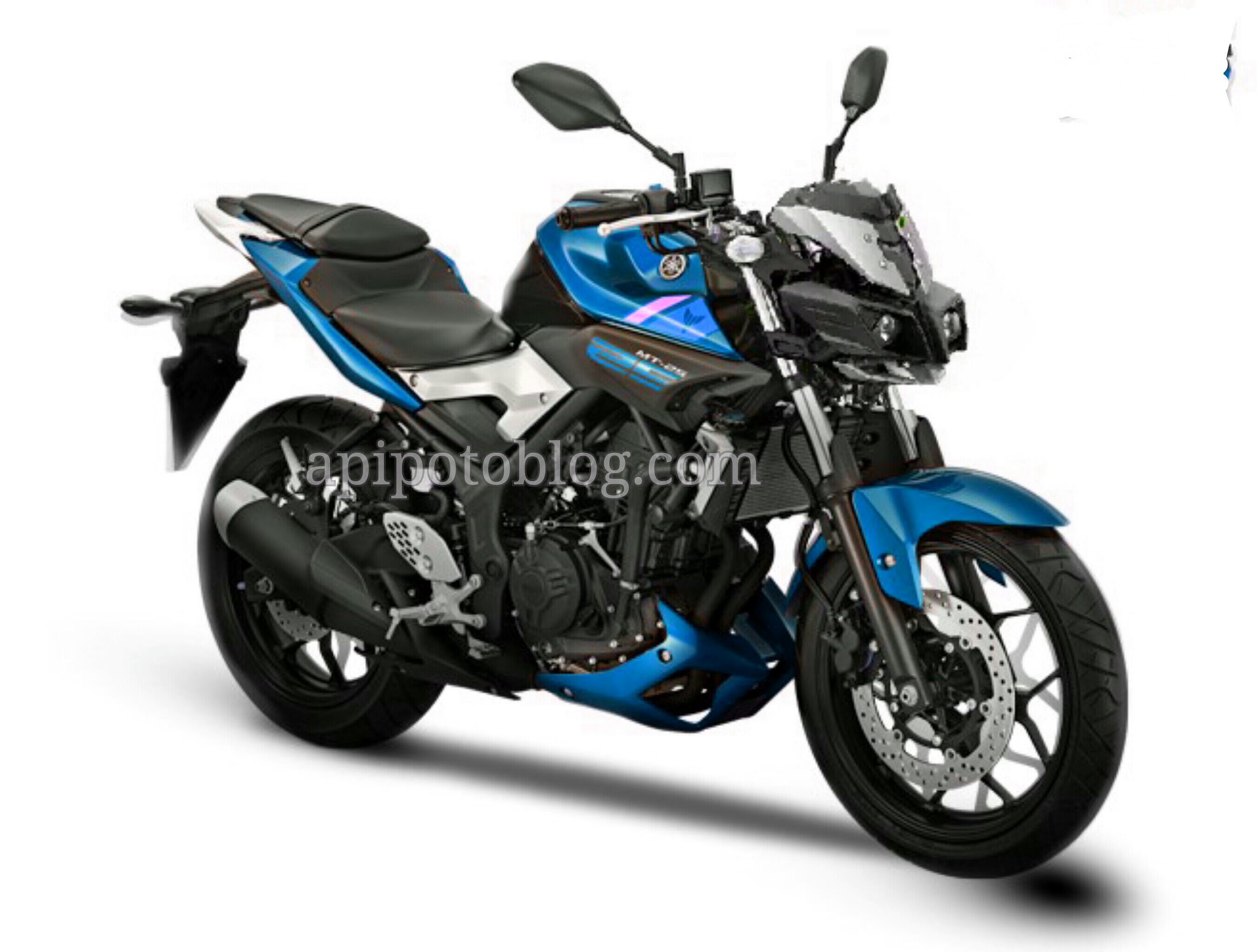 Gambaran Modifikasi Yamaha MT 25 Headlamp MT 10 Mantap Nih