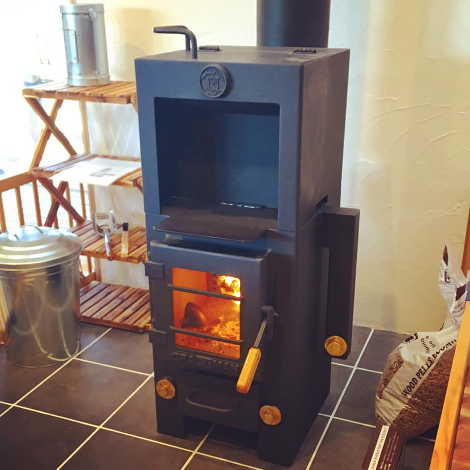 Craftman Stove ペレットストーブ 薪ストーブ 煙突設計のペレットマン