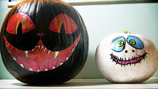 40 Cute and Easy Pumpkin Painting Ideas - Hobby Lesson