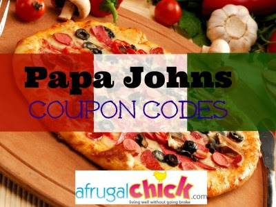 Papa Johns Coupon Codes