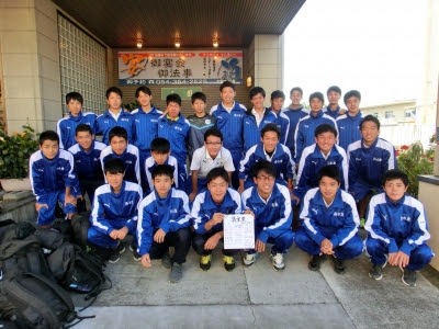 清水東高校サッカー部 ｉｔａｂａへ寄り道