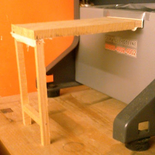 Help with a wall-mounted folding table idea : General 