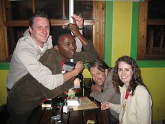 Aiden, Mongezi, Rod, Adin and Telana