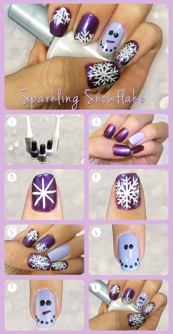 Easy Christmas Nail Art Designs For Beginners Step By Step Attractive Nail Design