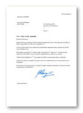 Modèle et exemple de lettre de motivation : Aide comptable