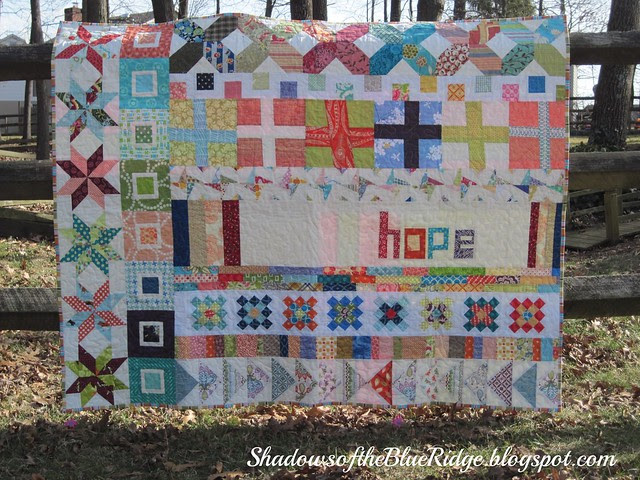 Faith Circle Row Quilt